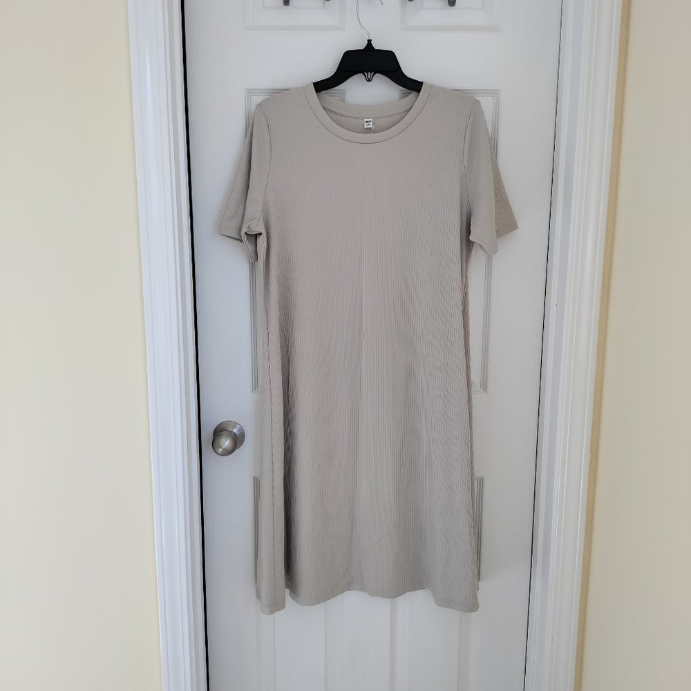 Uniqlo Oatmeal dress